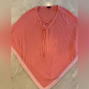 Talbots poncho sweater